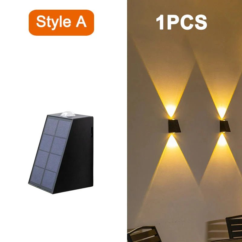 LED Wall Solar Lights Waterproof Garden Decoration | Luxury Home Accessories | Heulog Glow