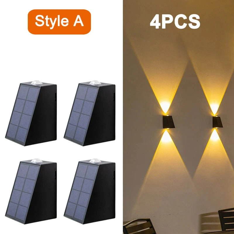 LED Wall Solar Lights Waterproof Garden Decoration | Luxury Home Accessories | Heulog Glow