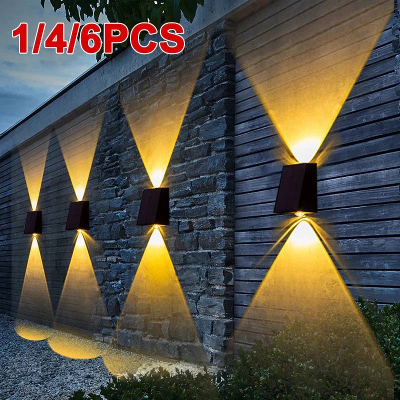 LED Wall Solar Lights Waterproof Garden Decoration | Luxury Home Accessories | Heulog Glow