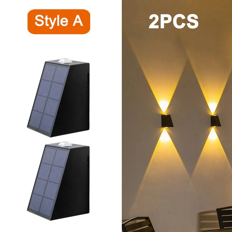 LED Wall Solar Lights Waterproof Garden Decoration | Luxury Home Accessories | Heulog Glow