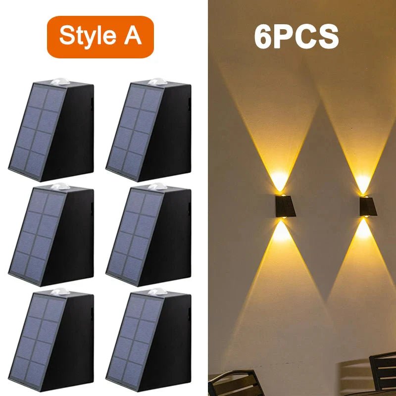 LED Wall Solar Lights Waterproof Garden Decoration | Luxury Home Accessories | Heulog Glow