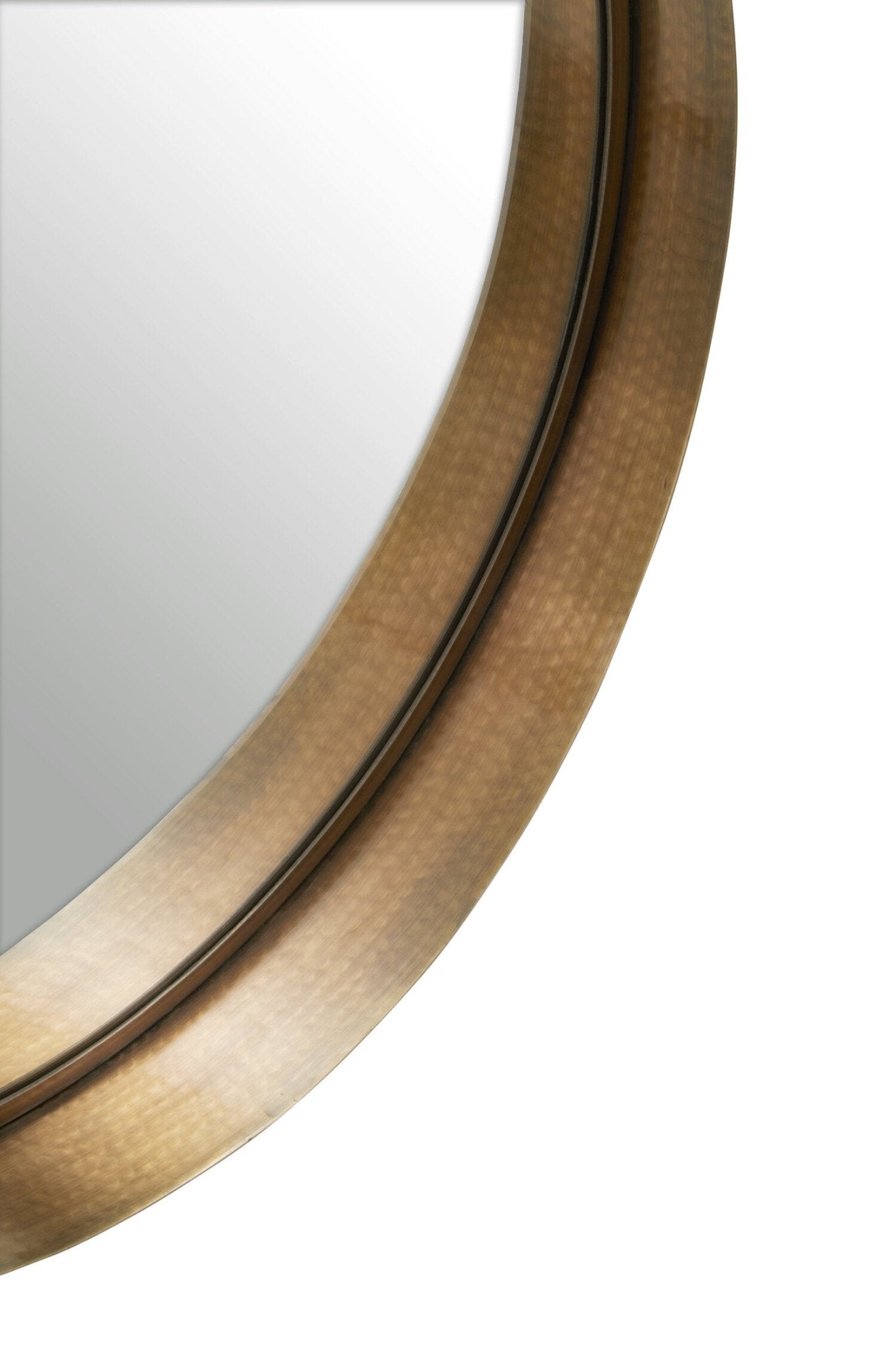 Leonov Medium Gold Finish Wall Mirror | Luxury Home Accessories | Heulog Glow