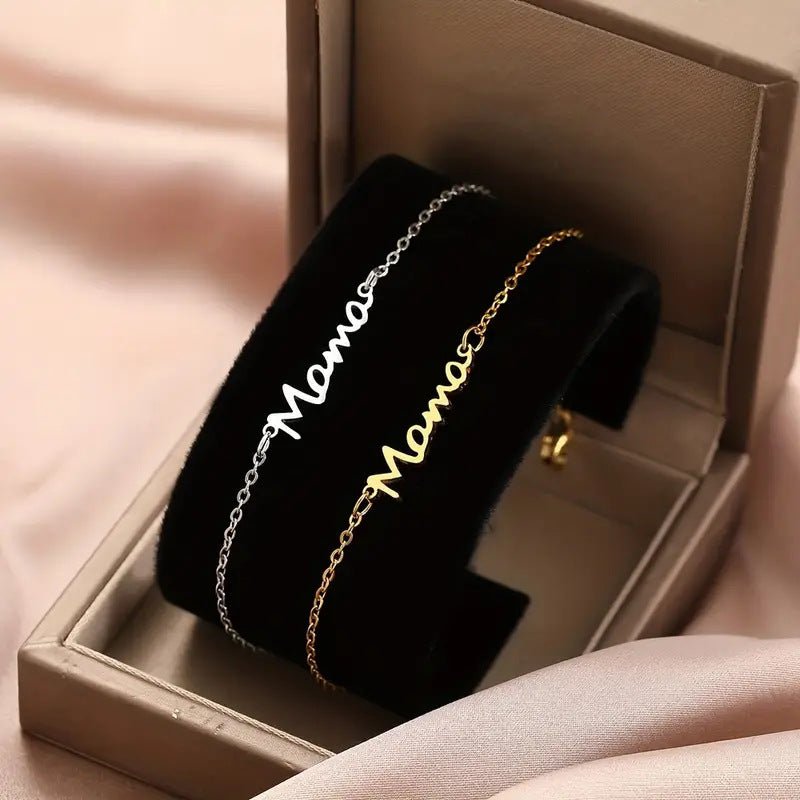 Letter Bracelet Fashion Mother's Day Gift | Luxury Home Accessories | Heulog Glow