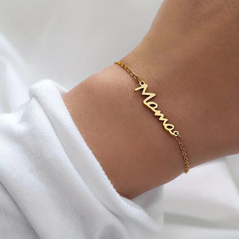 Letter Bracelet Fashion Mother's Day Gift | Luxury Home Accessories | Heulog Glow