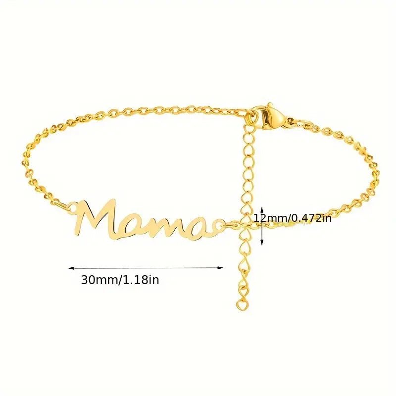 Letter Bracelet Fashion Mother's Day Gift | Luxury Home Accessories | Heulog Glow