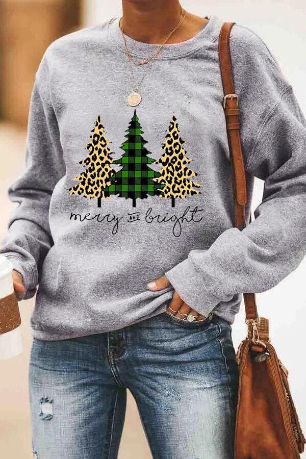 Letter Christmas Tree Sweater Round Neck For Men And Women | Luxury Home Accessories | Heulog Glow