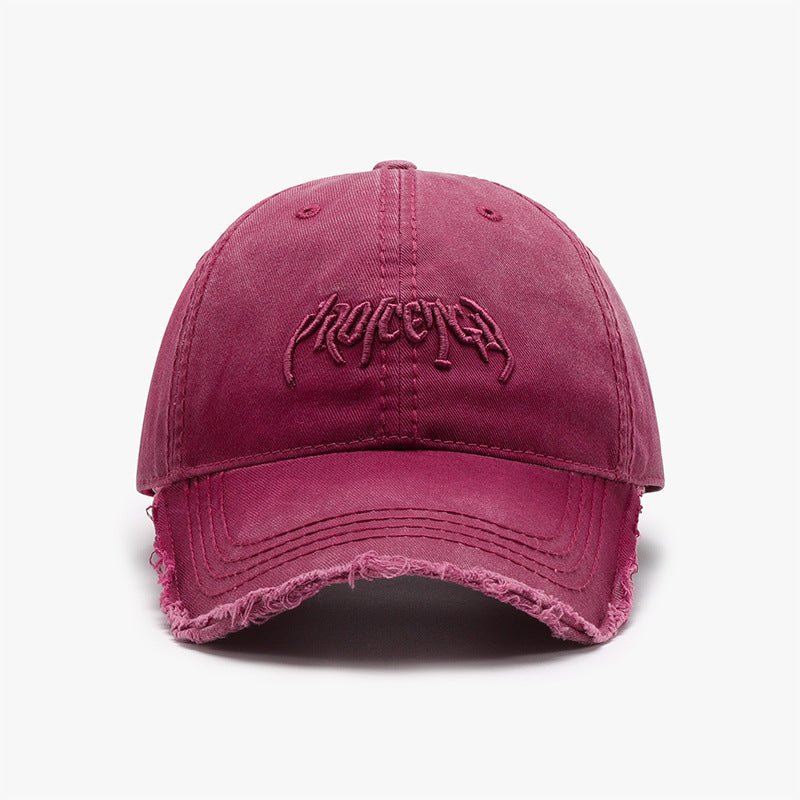 Letter Three-dimensional Embroidery Soft Top Burr Men's Baseball Cap | Luxury Home Accessories | Heulog Glow