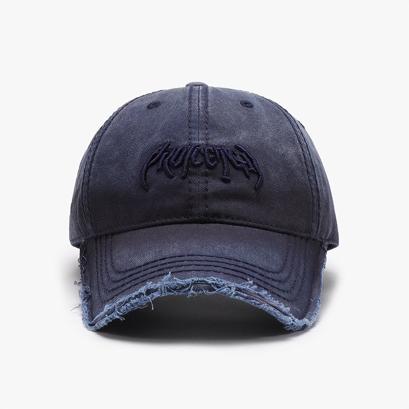 Letter Three-dimensional Embroidery Soft Top Burr Men's Baseball Cap | Luxury Home Accessories | Heulog Glow