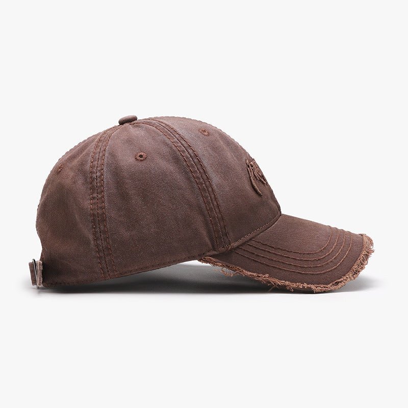 Letter Three-dimensional Embroidery Soft Top Burr Men's Baseball Cap | Luxury Home Accessories | Heulog Glow
