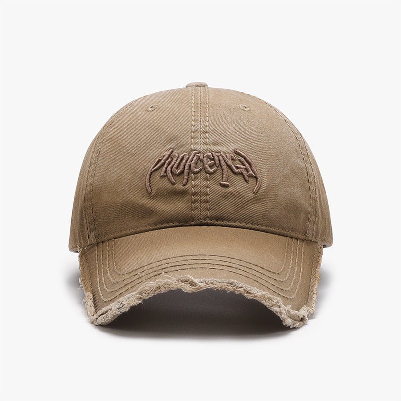 Letter Three-dimensional Embroidery Soft Top Burr Men's Baseball Cap | Luxury Home Accessories | Heulog Glow