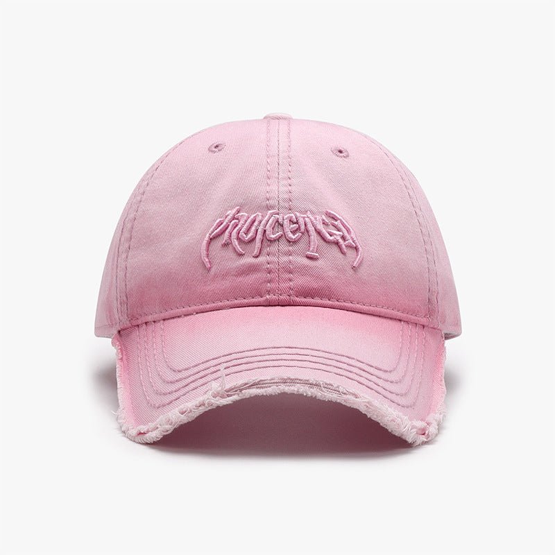 Letter Three-dimensional Embroidery Soft Top Burr Men's Baseball Cap | Luxury Home Accessories | Heulog Glow