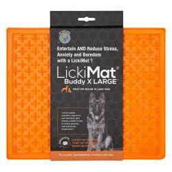 Lickimat Buddy Orange XL | Luxury Home Accessories | Heulog Glow