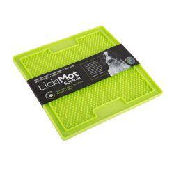 Lickimat Soother Green Medium | Luxury Home Accessories | Heulog Glow