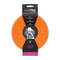 Lickimat Splash Orange, 20cm | Luxury Home Accessories | Heulog Glow