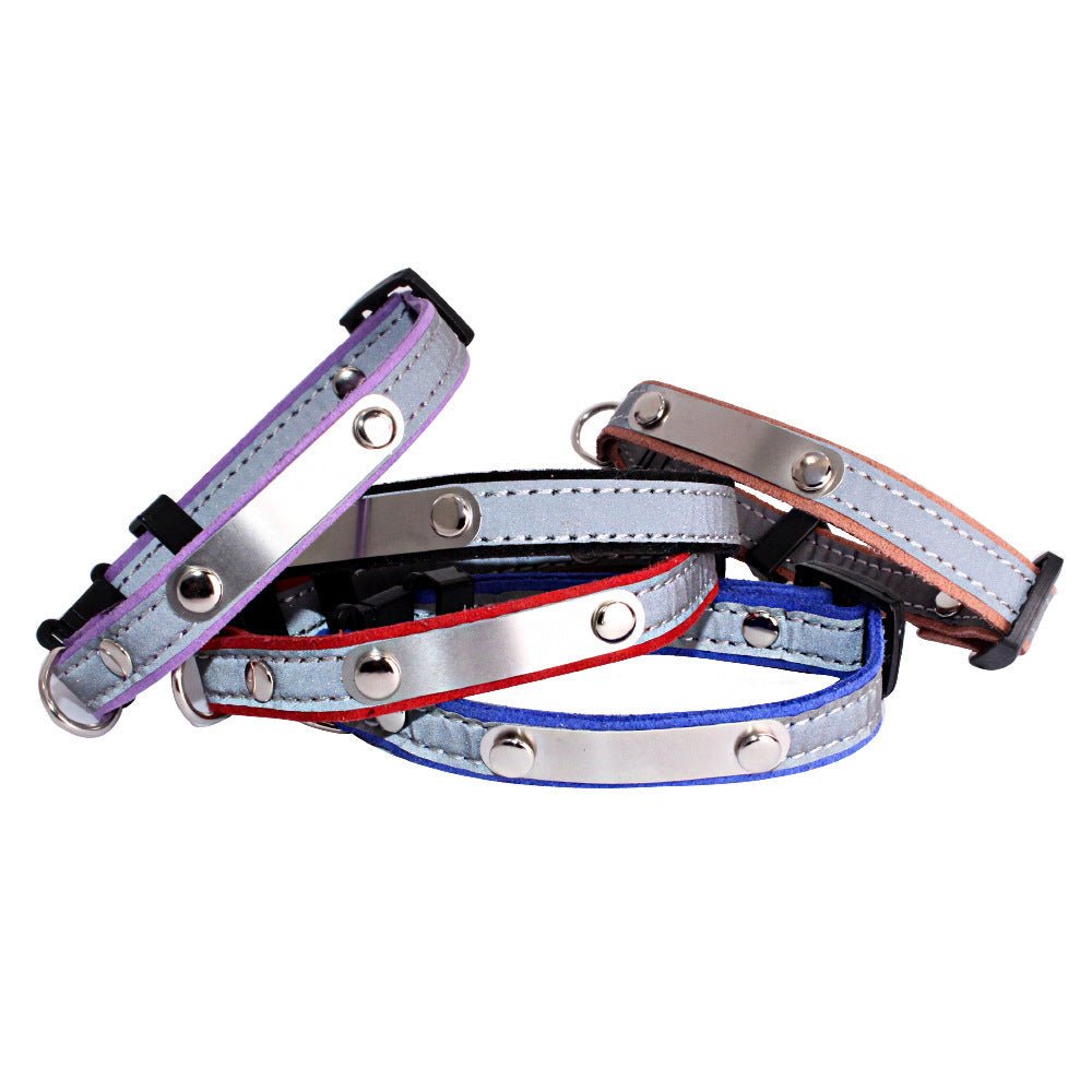 Light-reflecting Pet Collar Anti-lost Safety Plug | Luxury Home Accessories | Heulog Glow