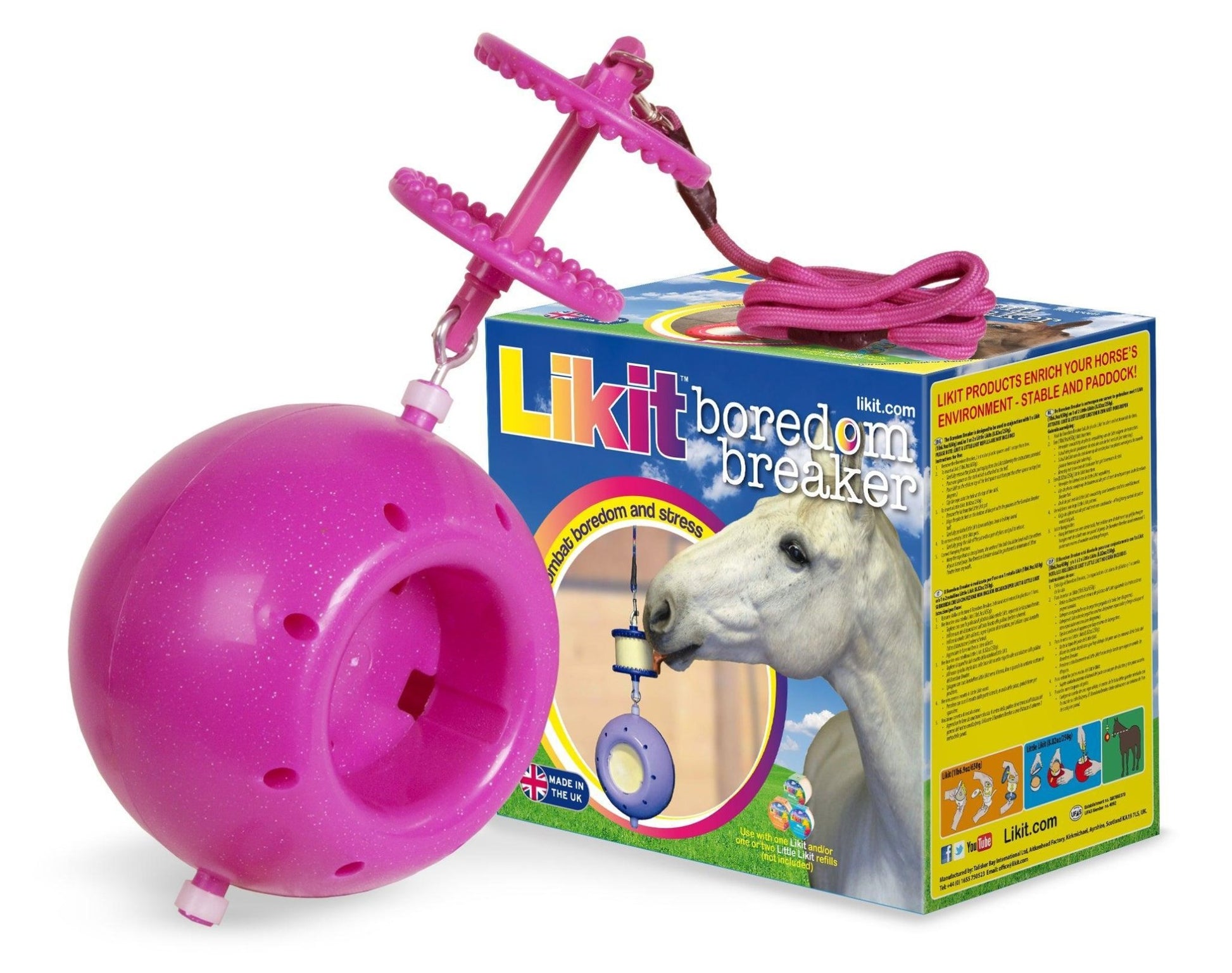 Likit Boredom Breaker Toy Pink Glitter | Luxury Home Accessories | Heulog Glow