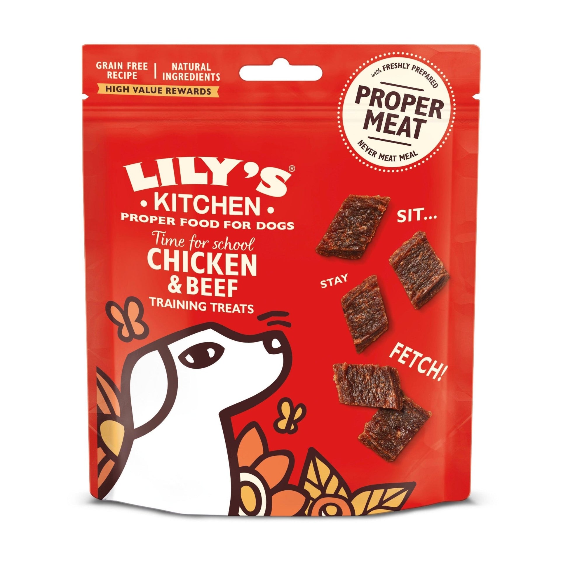 Lily's Kitchen Chicken & Beef Training Treats Dog | Luxury Home Accessories | Heulog Glow