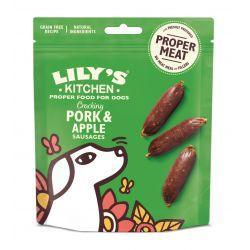 Lily's Kitchen Dog Pork&Apple Sausages | Luxury Home Accessories | Heulog Glow