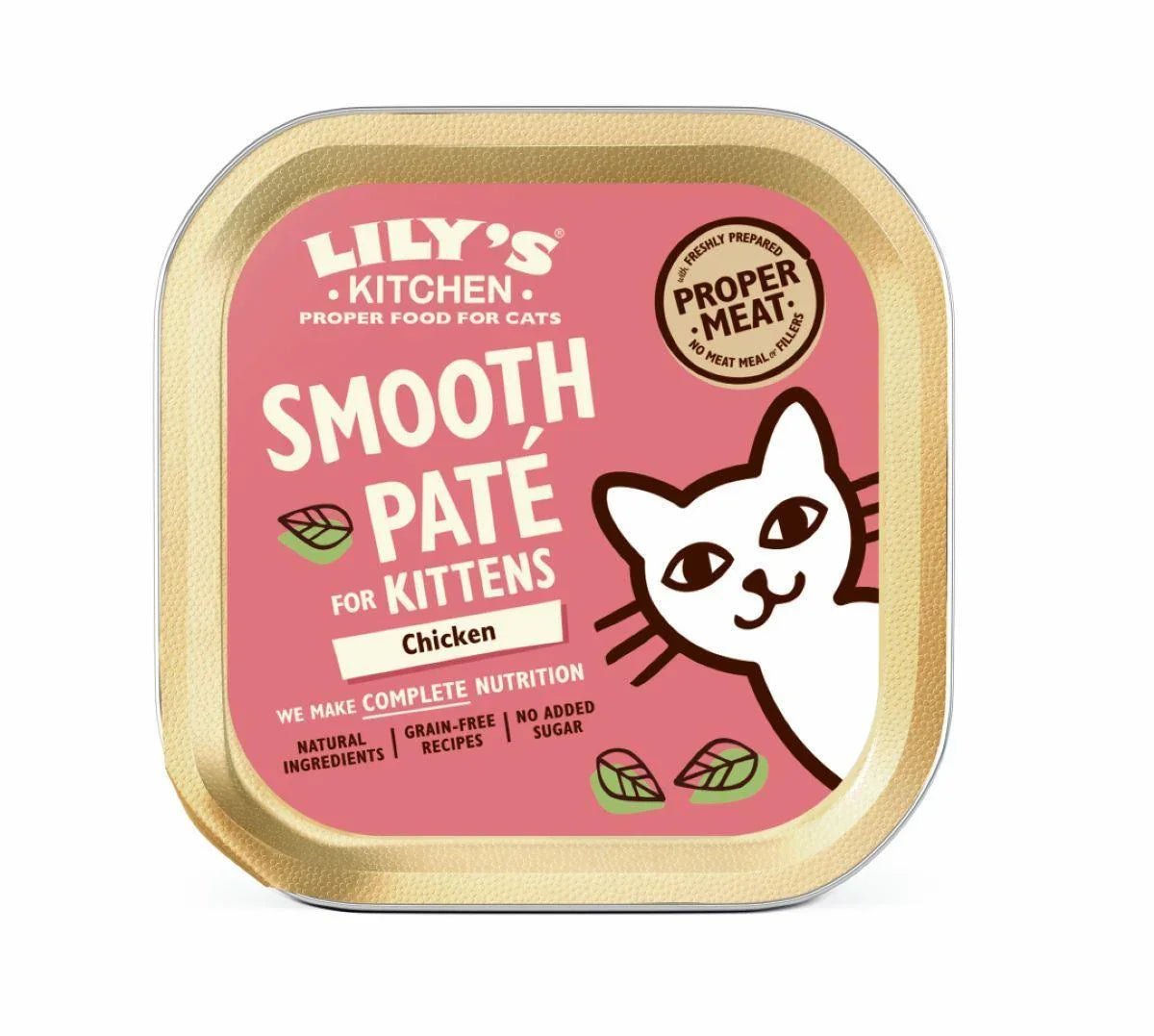 Lily's Kitchen Kitten Chicken Dinner Foils 19 x 85g | Luxury Home Accessories | Heulog Glow