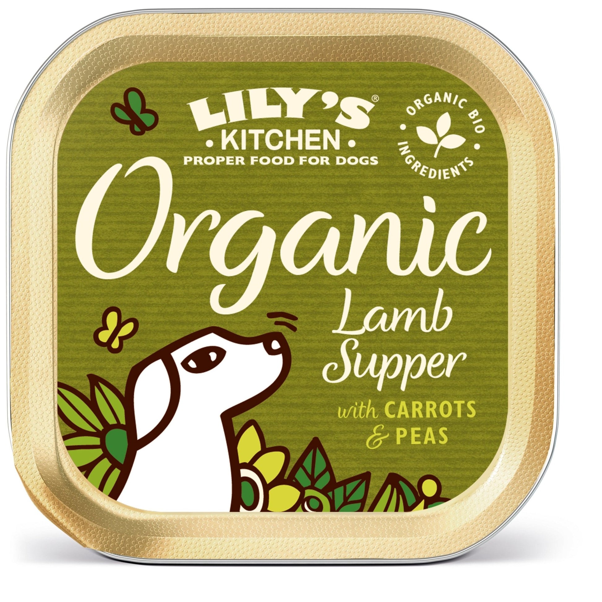 Lily's Kitchen Organic Lamb Supper Foils 11 x 150g | Luxury Home Accessories | Heulog Glow