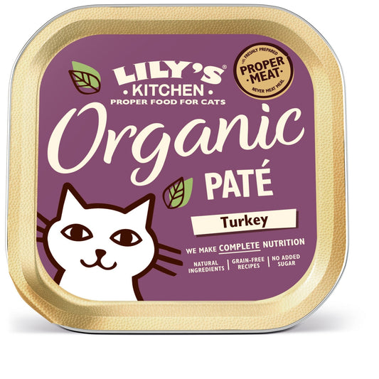 Lily's Kitchen Organic Turkey Foil 19 x 85g | Luxury Home Accessories | Heulog Glow
