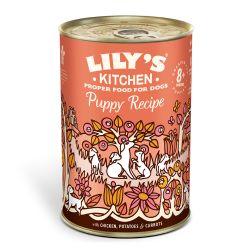 Lily's Kitchen Puppy Chicken Recipe, 6 x 400g | Luxury Home Accessories | Heulog Glow