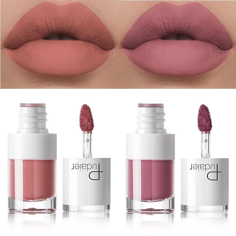 Lipstick 16 color white bottle matte lip gloss lasting moisturizing | Luxury Home Accessories | Heulog Glow