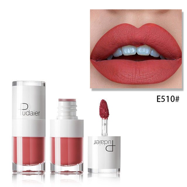 Lipstick 16 color white bottle matte lip gloss lasting moisturizing | Luxury Home Accessories | Heulog Glow