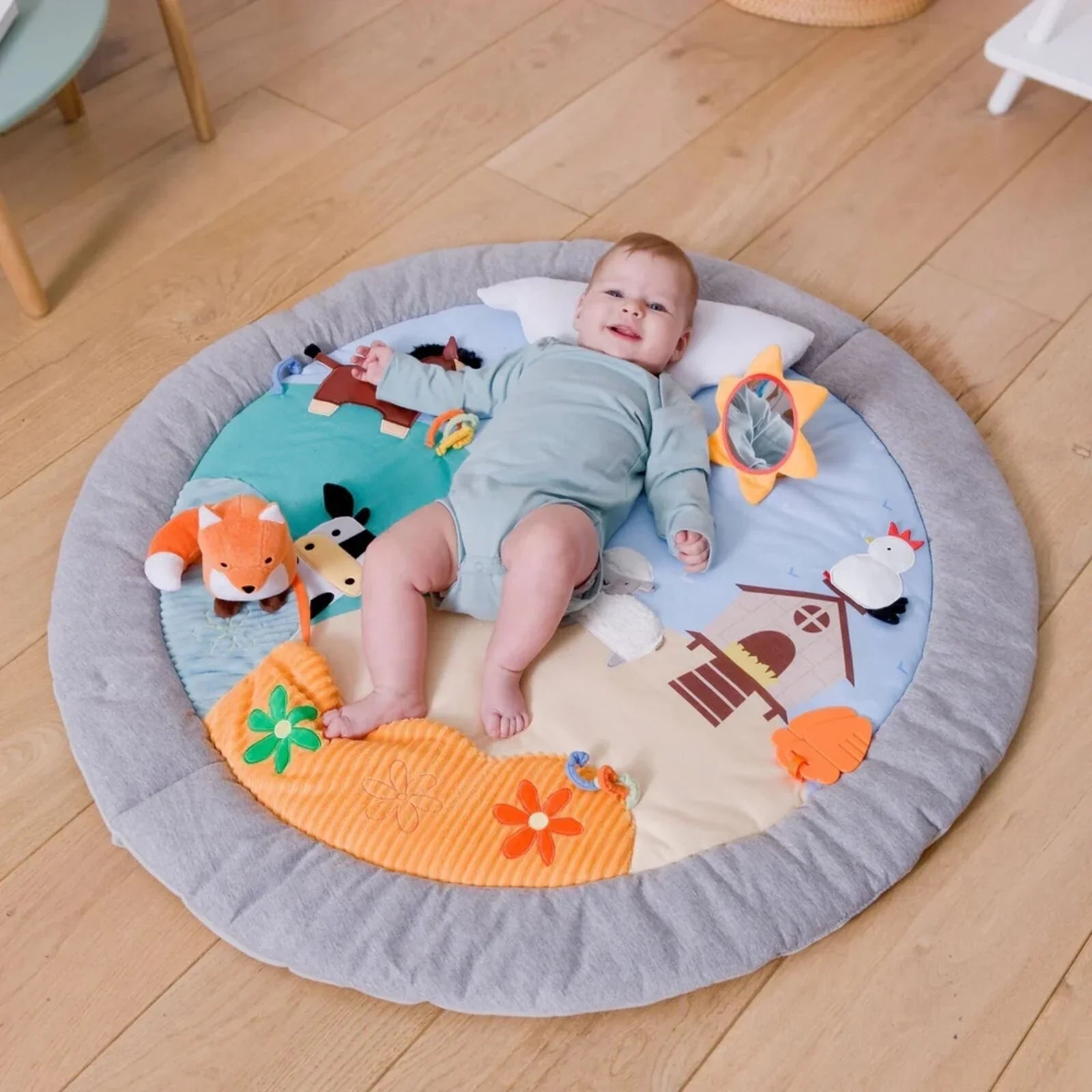 Little Big Friends Activity Playmat - Farm | Luxury Home Accessories | Heulog Glow