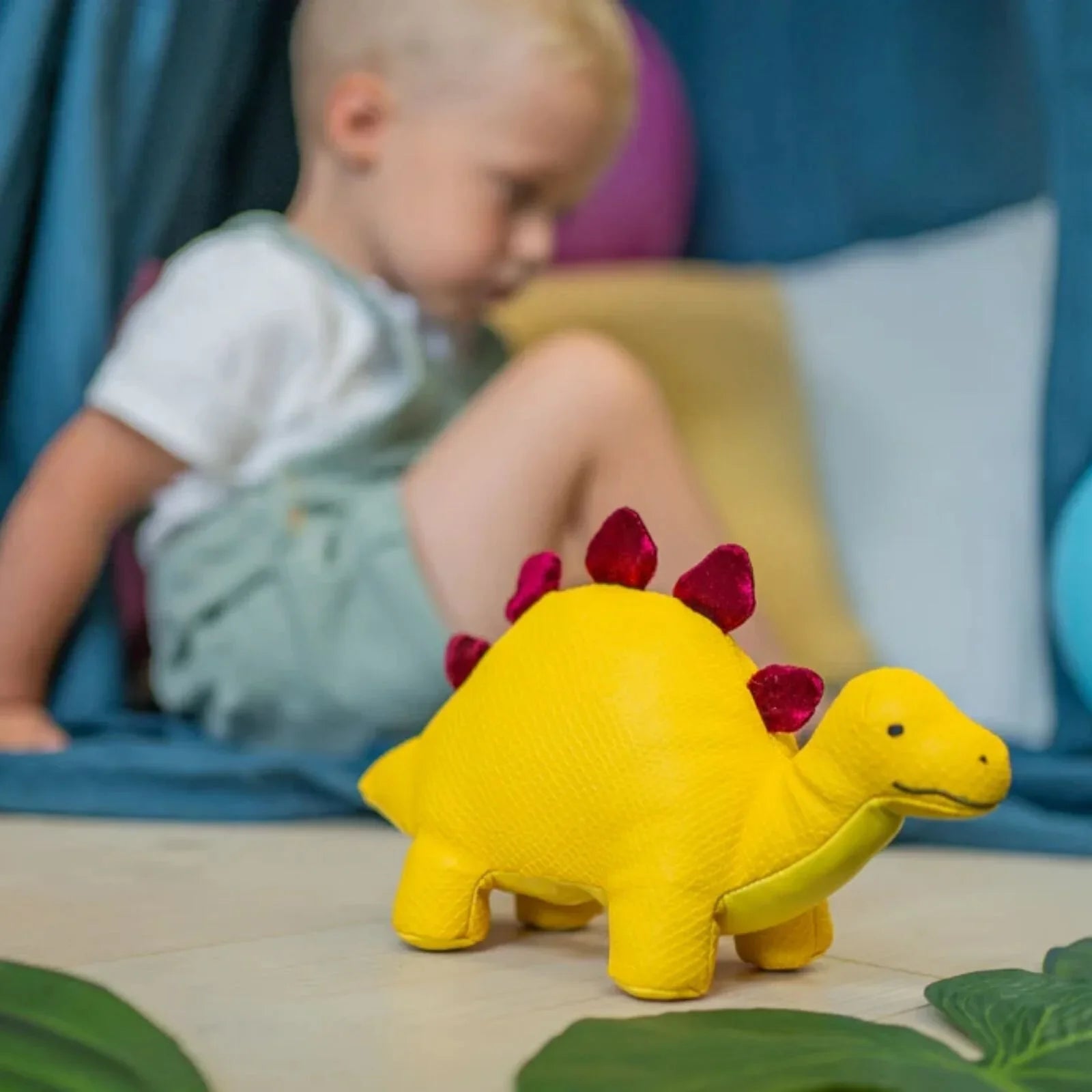 Little Big Friends Dino Friends - Steffy the Stegosaurus | Luxury Home Accessories | Heulog Glow