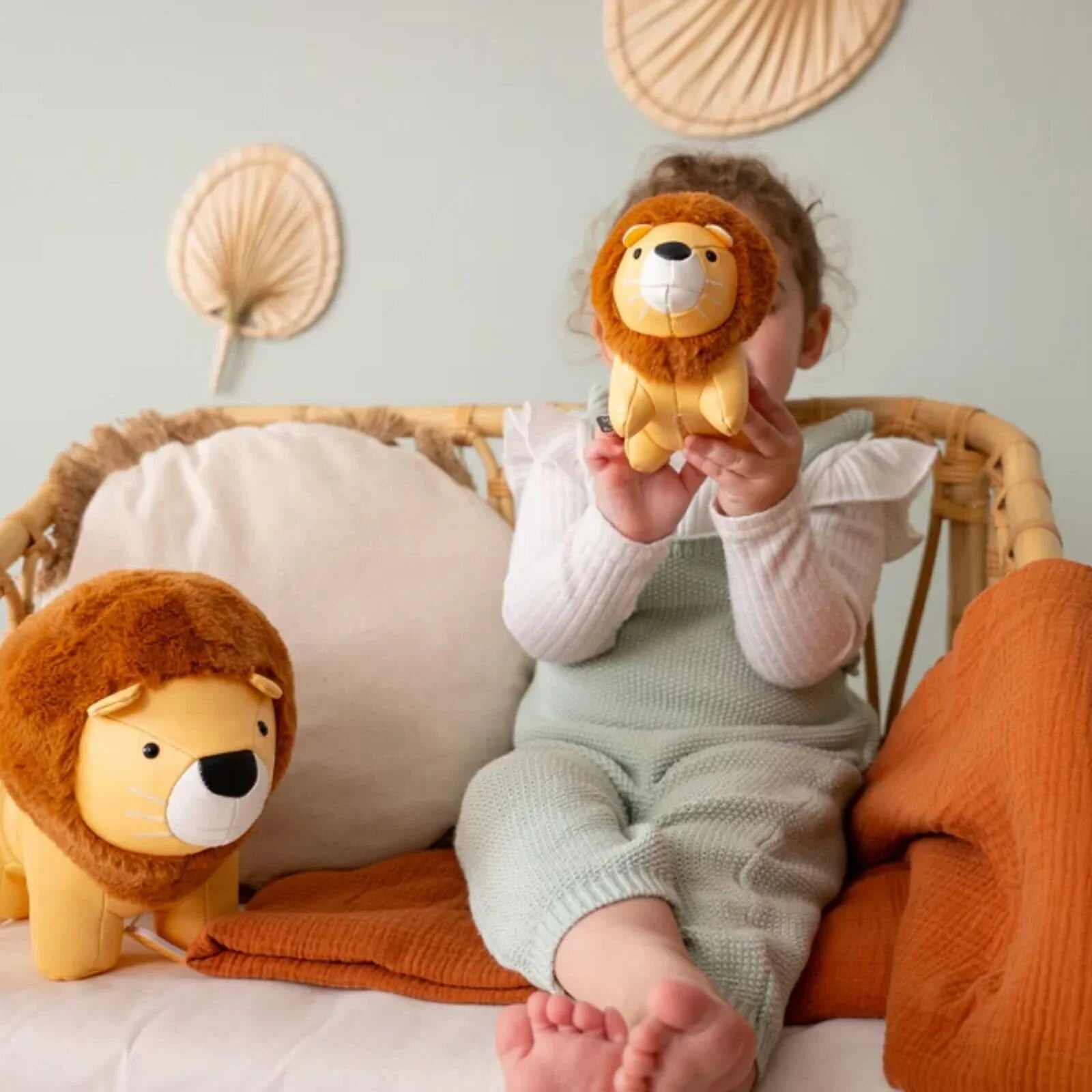 Little Big Friends Jackson the Lion | Luxury Home Accessories | Heulog Glow