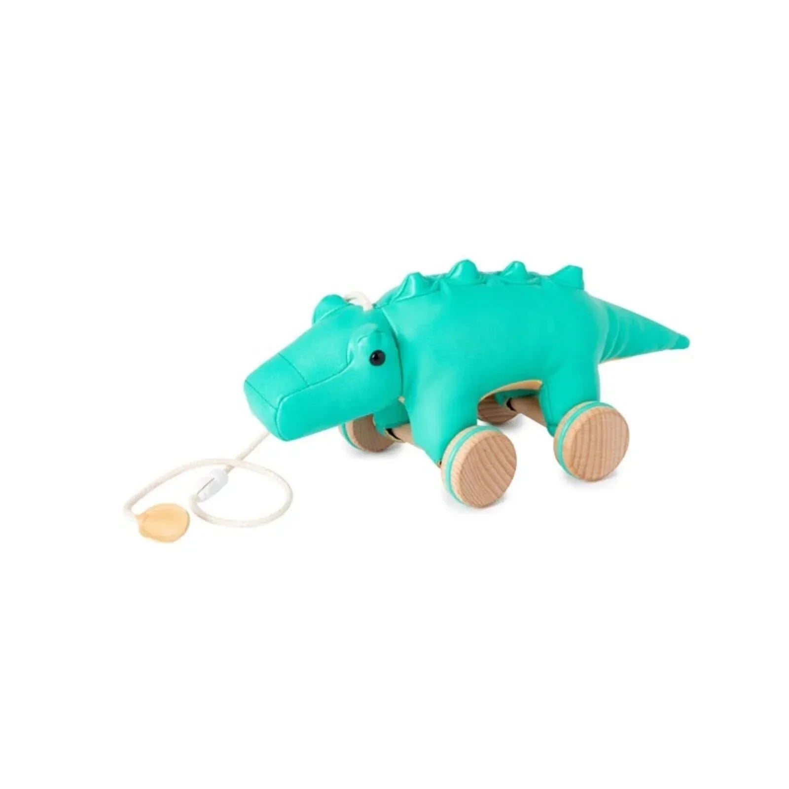Little Big Friends Pull Along - Achille the Crocodile | Luxury Home Accessories | Heulog Glow