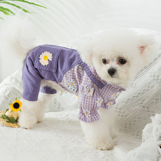Little Daisy Dog Four Legged Clothing | Luxury Home Accessories | Heulog Glow