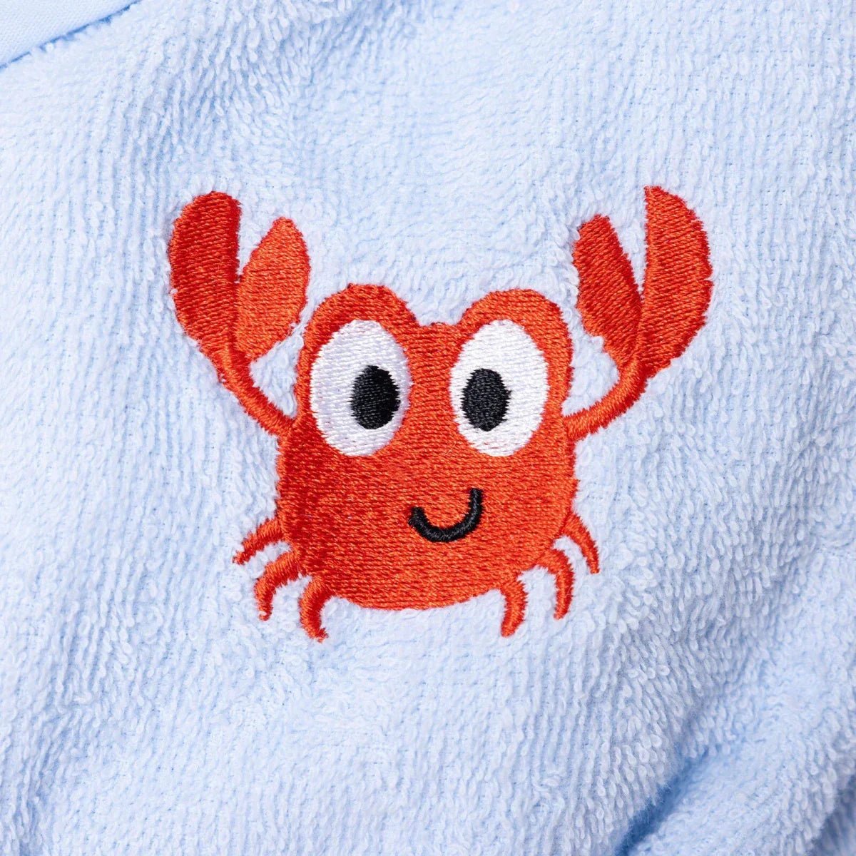 Little Dreams Boy Baby Bathrobe - Blue | Luxury Home Accessories | Heulog Glow