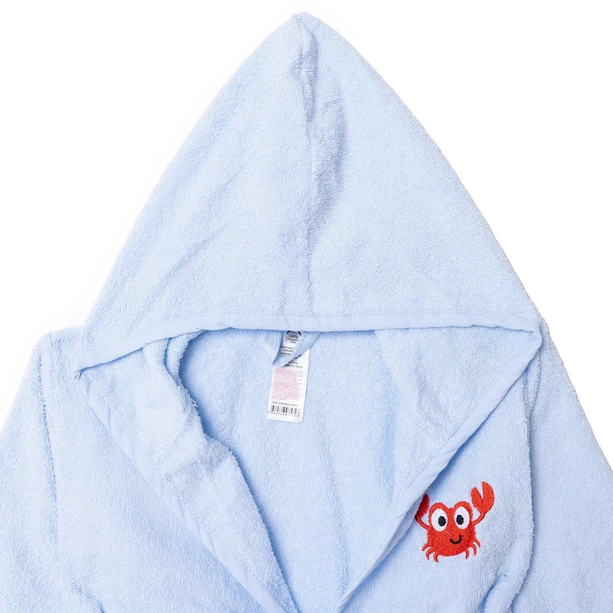 Little Dreams Boy Baby Bathrobe - Blue | Luxury Home Accessories | Heulog Glow