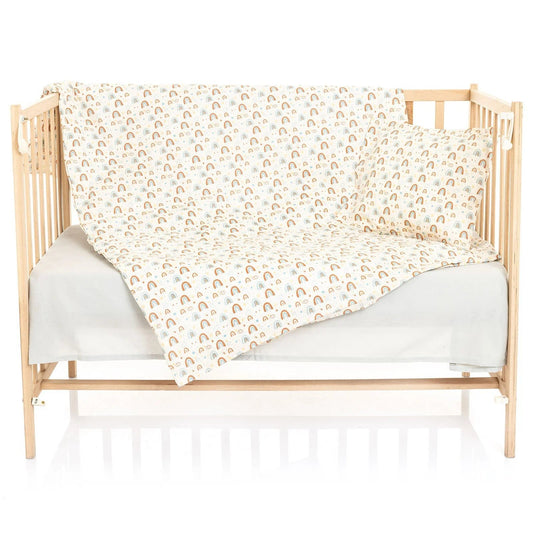 Little Dreams Girl Baby Duvet Cover - Printed | Luxury Home Accessories | Heulog Glow
