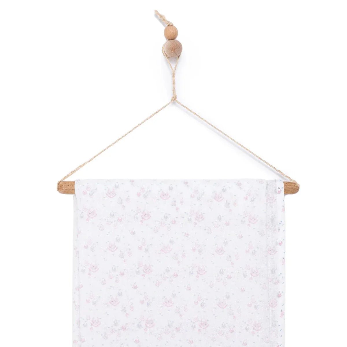 Little Dreams Muslin Blanket Girls - Pink | Luxury Home Accessories | Heulog Glow