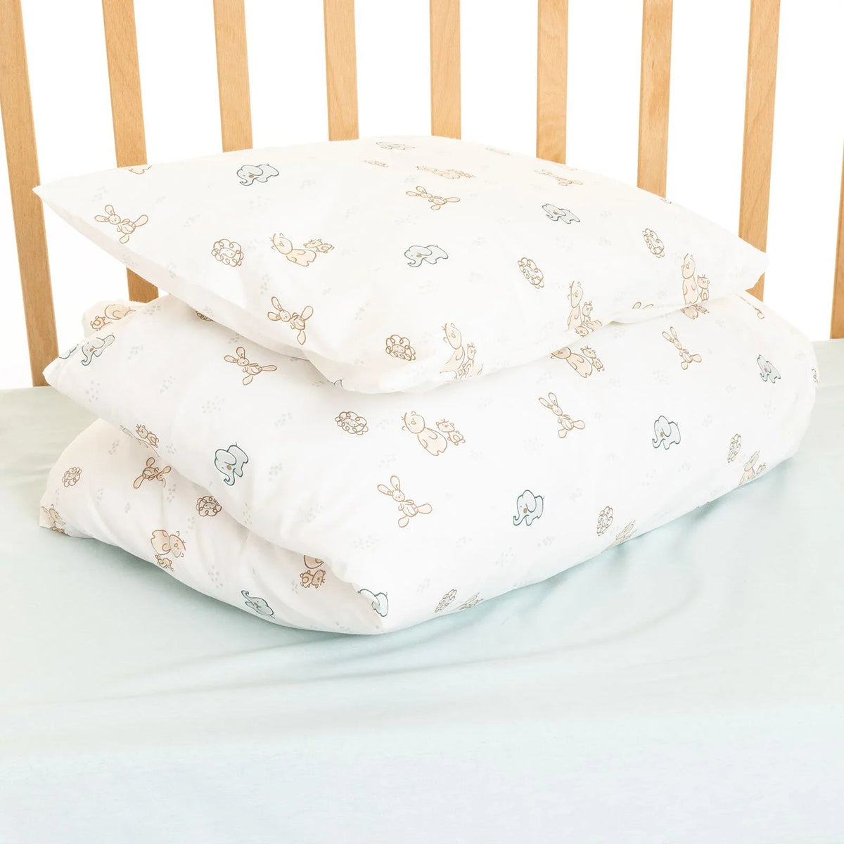 Little Dreams Unisex Baby Duvet Cover - Printed | Luxury Home Accessories | Heulog Glow