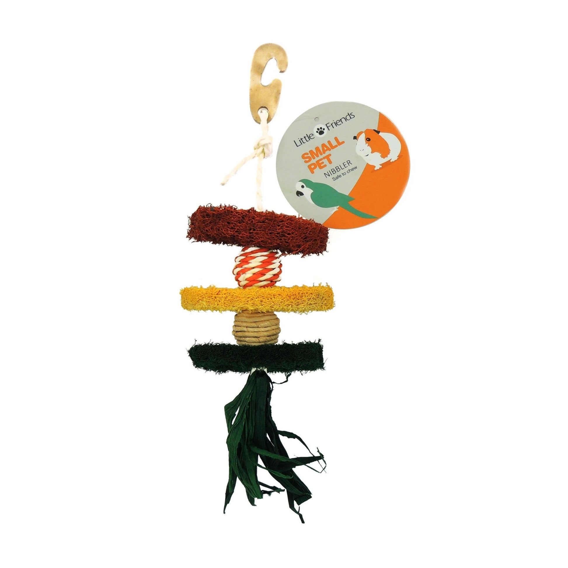 Little Friends Loofah Nibble Hanger x6 | Luxury Home Accessories | Heulog Glow