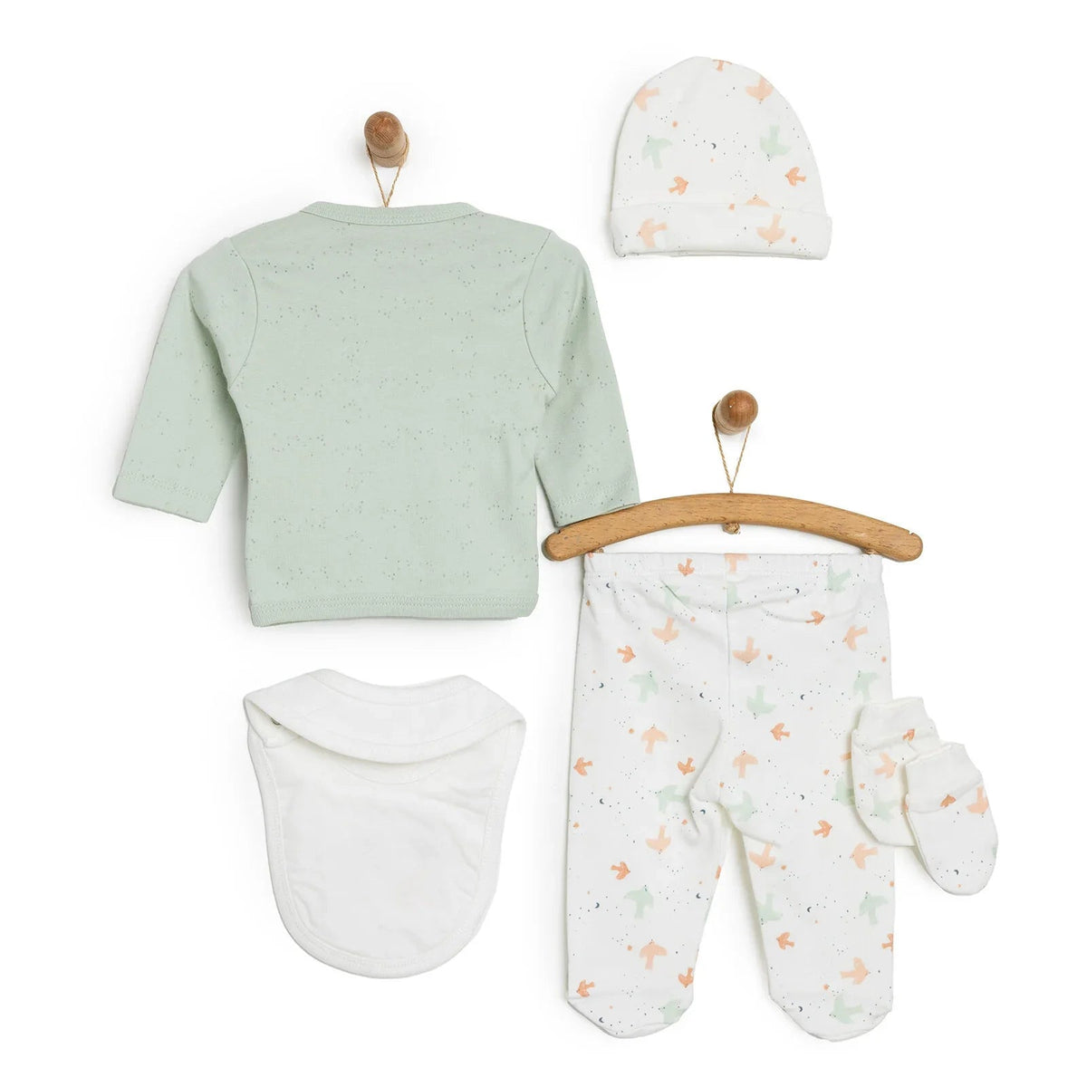 Little Life Newborn Baby 5 Pcs Starter Set - Multicolour | Luxury Home Accessories | Heulog Glow