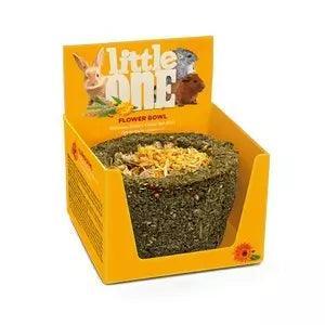 Little One Flower Bowl Treat Toy For All Small Mammals | Luxury Home Accessories | Heulog Glow