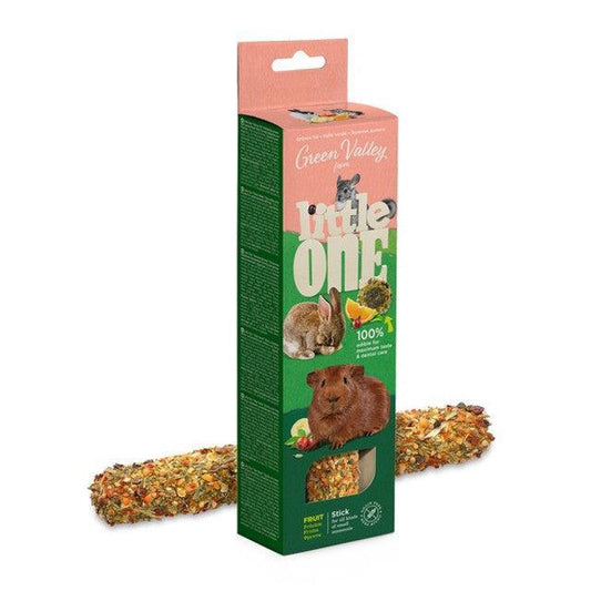 Little One Grainfree Stick for Pet Animals with Fruits 180g | Luxury Home Accessories | Heulog Glow