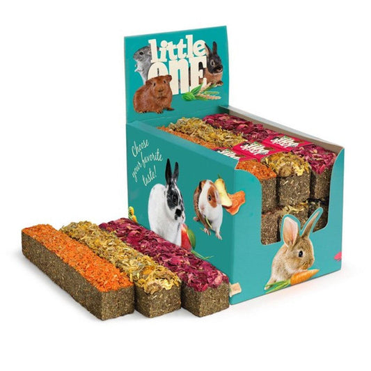 Little One Stick from meadow grasses with topping, assorted (carrot, marigold, rose), 85g | Luxury Home Accessories | Heulog Glow
