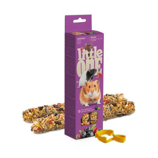 Little One Sticks For Hamsters, Rats, Mice And Gerbils With Berries 2x60G | Luxury Home Accessories | Heulog Glow