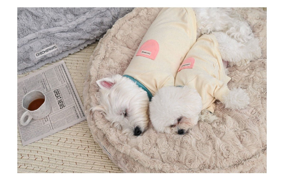 Little Rabbit Velvet Cloud Nest Deep Sleeping Dog | Luxury Home Accessories | Heulog Glow