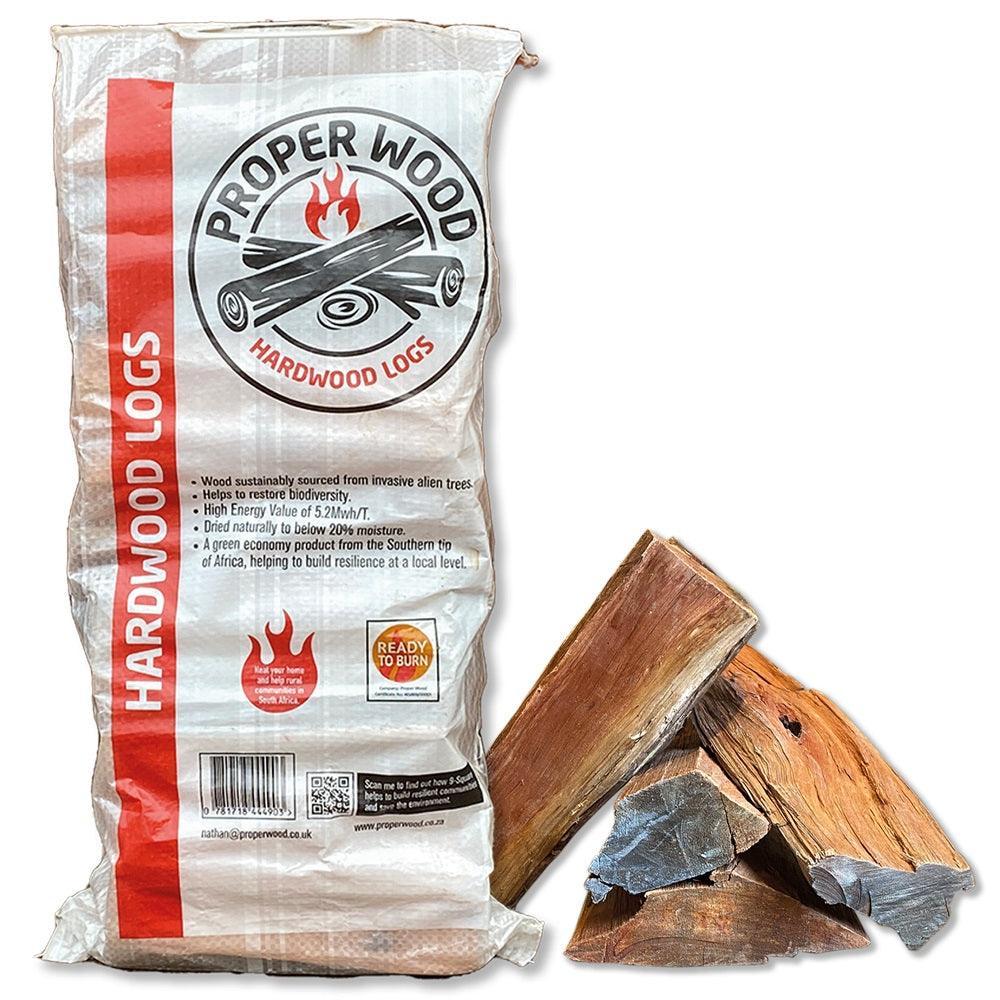 Logs Direct Proper Wood Hardwood Logs | Luxury Home Accessories | Heulog Glow
