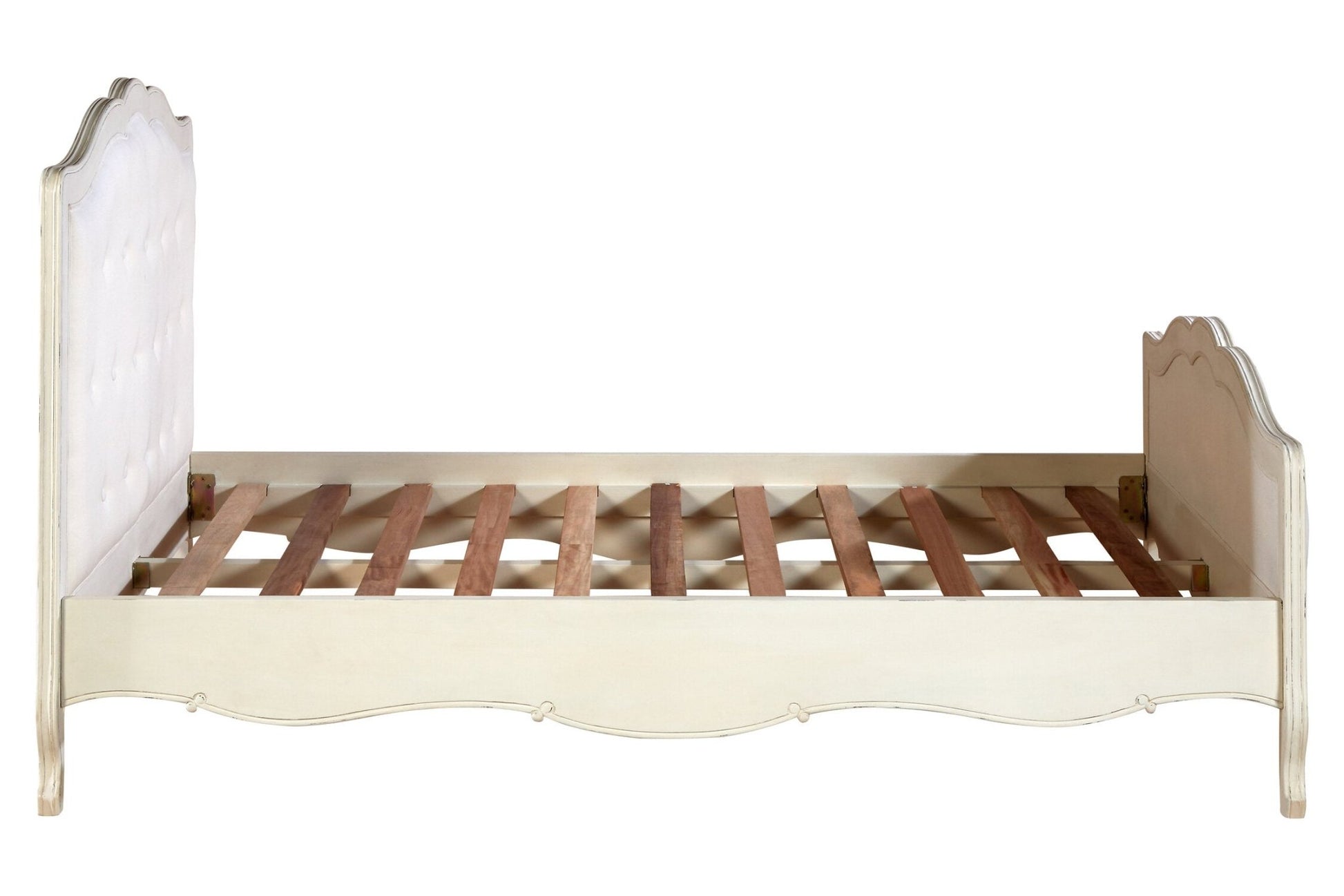 Loire White Double Bed | Luxury Home Accessories | Heulog Glow