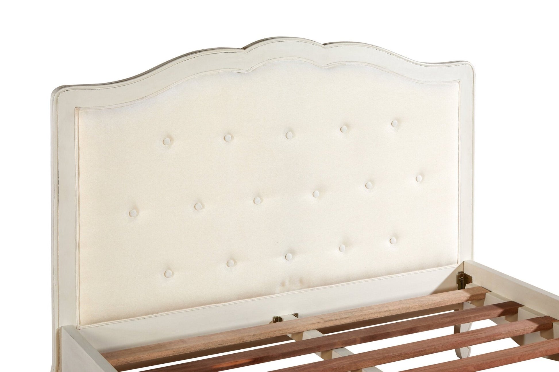 Loire White Double Bed | Luxury Home Accessories | Heulog Glow