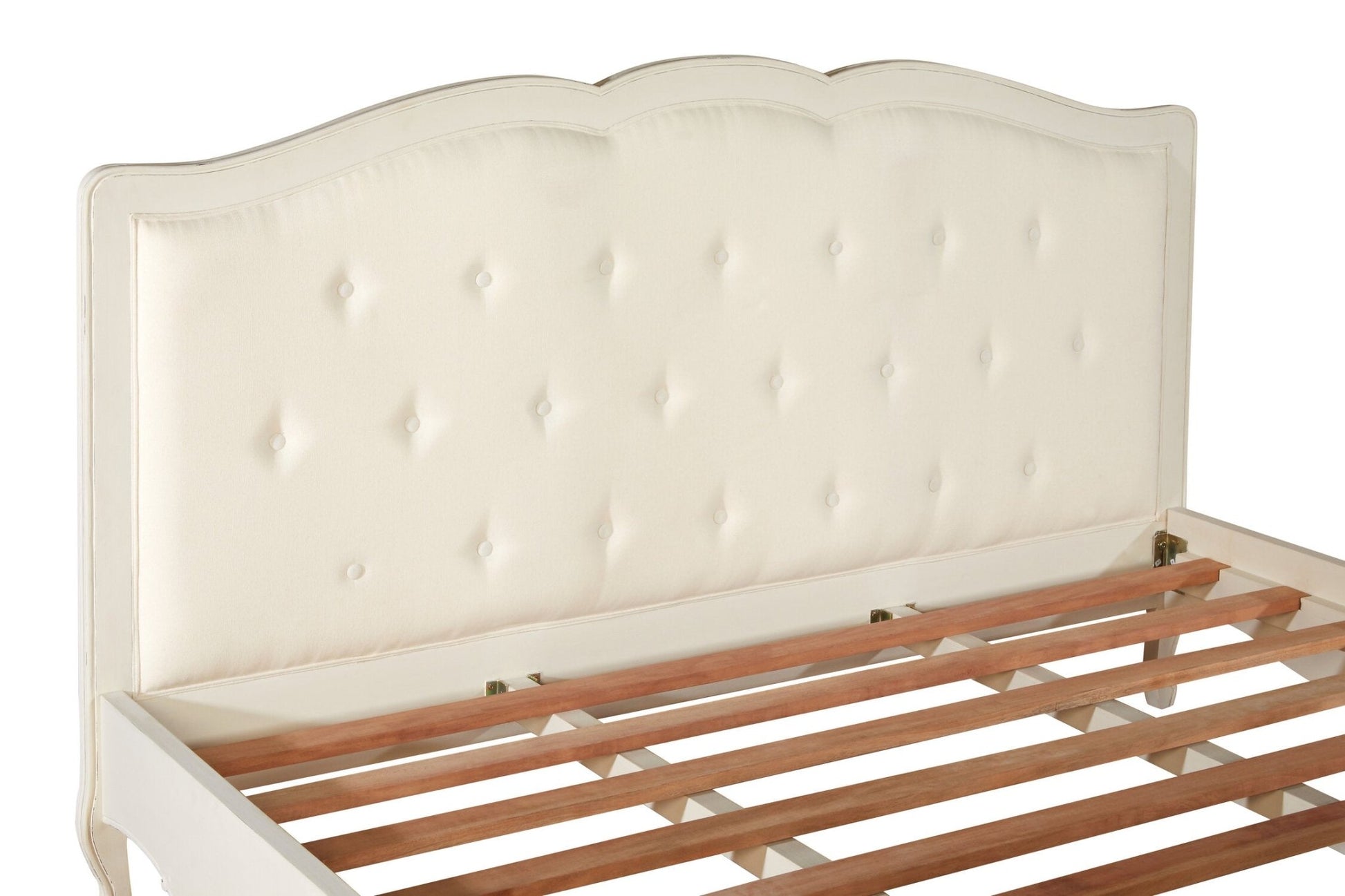 Loire White Super Kingsize Bed | Luxury Home Accessories | Heulog Glow