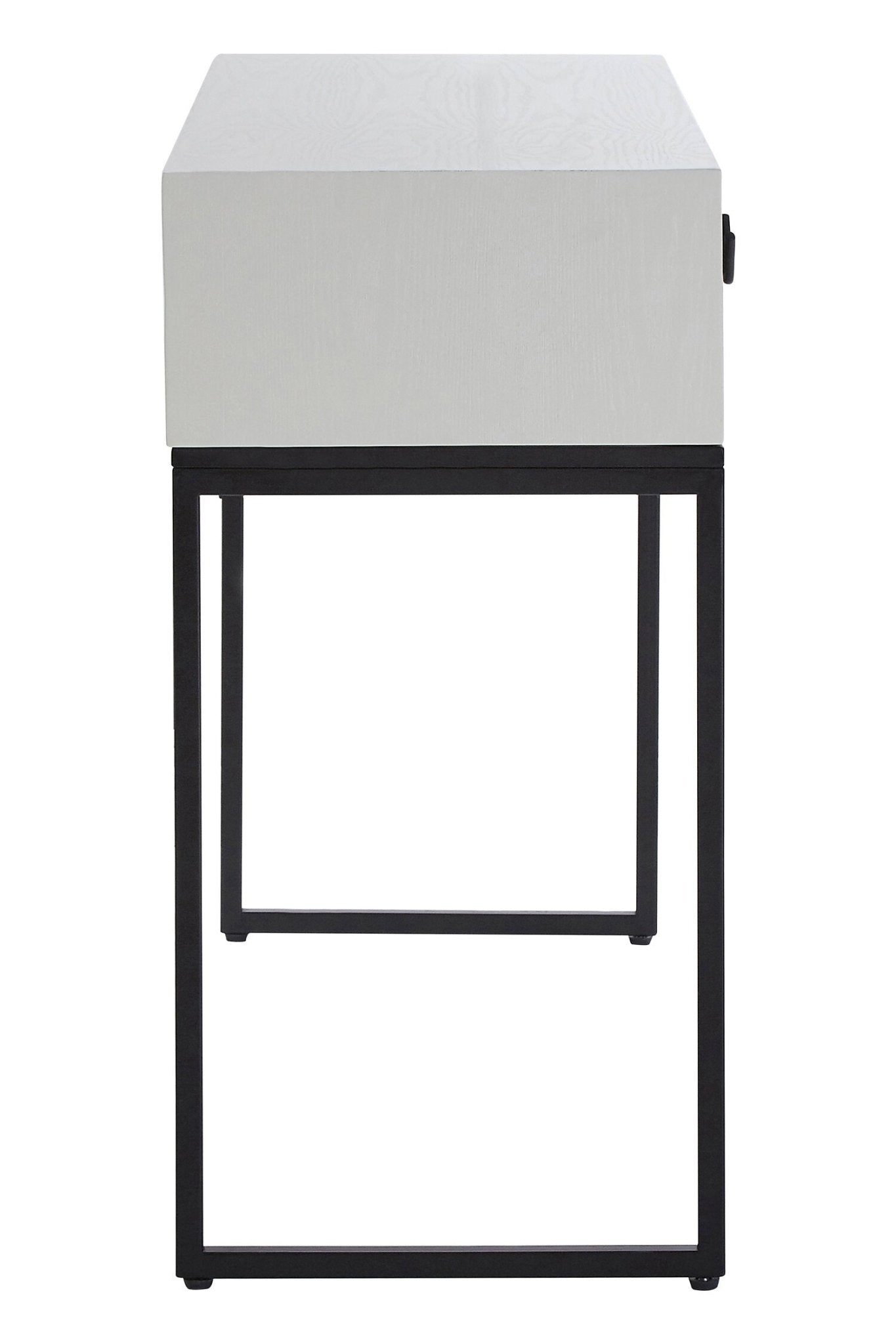 Lombok Rustic Chevron 2 Drawer Console Table | Luxury Home Accessories | Heulog Glow